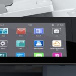Xerox® VersaLink® B415 Multifunktionsdrucker-Displayschnittstelle