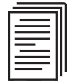 Papierblattsymbol Papierblattsymbol